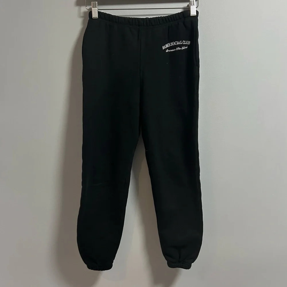 Brunette The Label Babes Social Club Sweat Pants